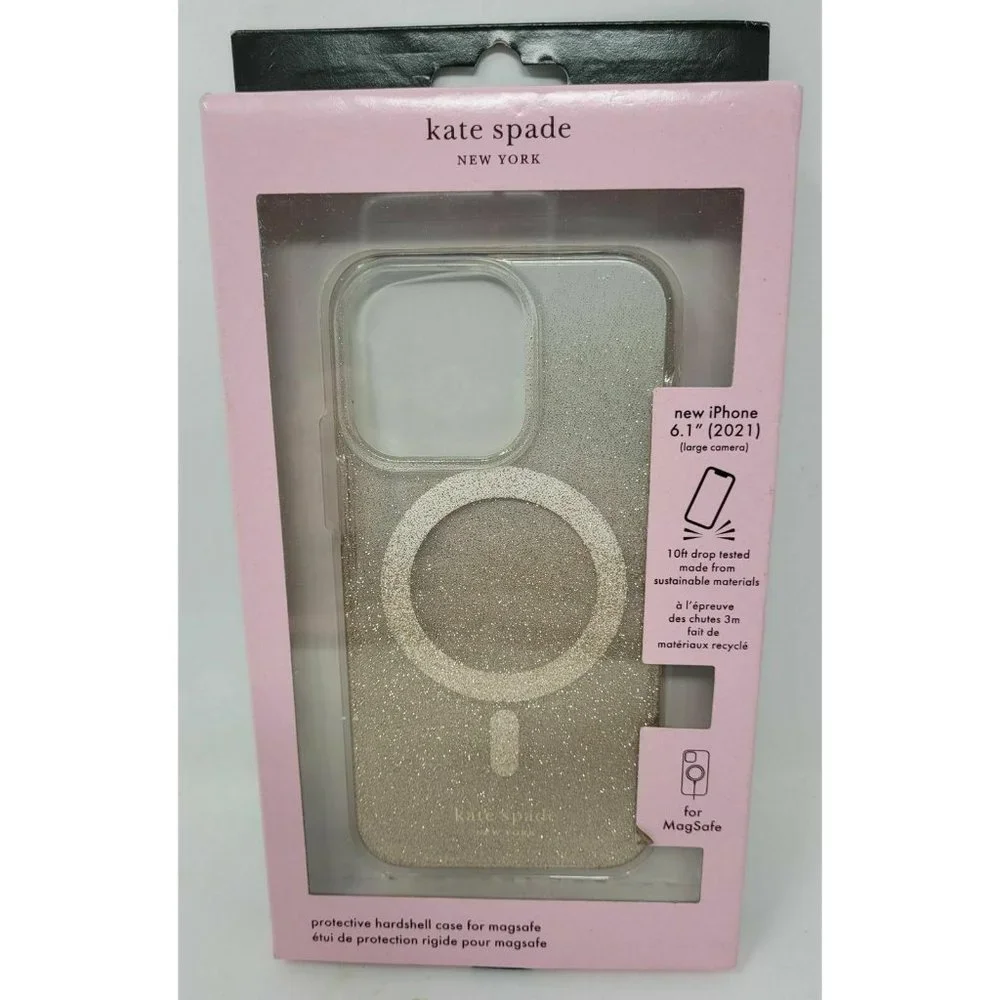 Kate Spade Protective Magsafe Case for iPhone 13 Pro 6.1" (2021) (Large Camera) - Picture 1 of 1
